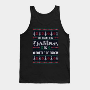 All I want for Christmas is a Bottle of Brown Tank Top